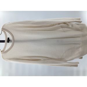 Quince MATERNITY Cashmere Maternity Crewneck Sweater Ivory S NEW